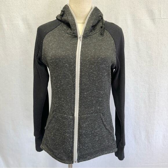 Wooly Bully Wear Colorado black fleece zip up hooded jacket size medium - Picture 1 of 16